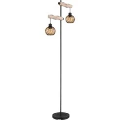Globo Stehlampe Paulo 2-flammig Schwarz Matt 480 X 250 X 1680 Mm 10 Globo Stehlampe Paulo 2-flammig Schwarz Matt 480 X 250 X 1680 Mm -Angebote Licht Welt Store 9007371435234 3749 4