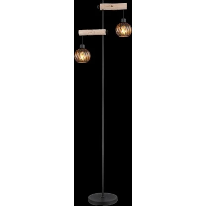 Globo Stehlampe Paulo 2-flammig Schwarz Matt 480 X 250 X 1680 Mm 7 Globo Stehlampe Paulo 2-flammig Schwarz Matt 480 X 250 X 1680 Mm – Bild 7