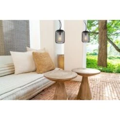 Globo Außenleuchte 1-flammig Schwarz Matt 160 X 755 Mm