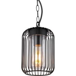 Globo Außenleuchte 1-flammig Schwarz Matt 160 X 755 Mm -Angebote Licht Welt Store 9007371435340 3749 CU 01