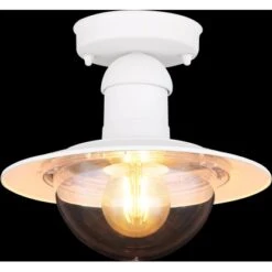 Globo Außenleuchte Linda 1-flammig Weiß 236 X 215 Mm -Angebote Licht Welt Store 9007371436323 3749 S 02