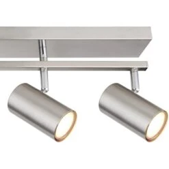 Globo Strahler Robby 5-flammig Nickel Matt 700 X 350 X 170 Mm -Angebote Licht Welt Store 9007371436576 3749 CU 01