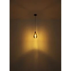 Globo Pendelleuchte Fanni 4-flammig Schwarz Matt-Rauchfarben 900 X 150 X 1200 Mm -Angebote Licht Welt Store 9007371436613 3749 S 04