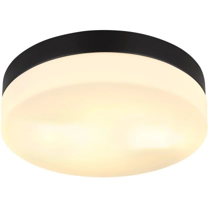 Globo Außenleuchte 2-flammig Schwarz Matt 240 X 65 Mm 2 Globo Außenleuchte 2-flammig Schwarz Matt 240 X 65 Mm – Bild 2