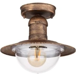 Globo Außenleuchte Linda 1-flammig Rostfarben 236 X 215 Mm 10 Globo Außenleuchte Linda 1-flammig Rostfarben 236 X 215 Mm -Angebote Licht Welt Store 9007371439324 3749 S 03