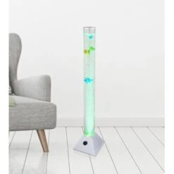 Globo LED-Stehlampe Mendoza 1-flammig Silber 190 X 190 X 900 Mm