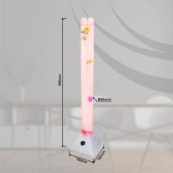 Globo LED-Stehlampe Mendoza 1-flammig Silber 190 X 190 X 900 Mm -Angebote Licht Welt Store 9007371439683 3749 S 13