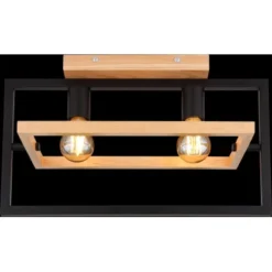 Globo Deckenleuchte Erica 2-flammig Dunkelbraun 460 X 210 X 280 Mm 15 Globo Deckenleuchte Erica 2-flammig Dunkelbraun 460 X 210 X 280 Mm -Angebote Licht Welt Store 9007371439713 3749 S 05