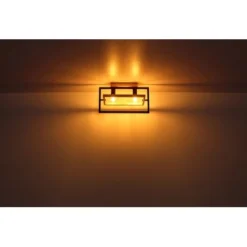 Globo Deckenleuchte Erica 2-flammig Dunkelbraun 460 X 210 X 280 Mm 16 Globo Deckenleuchte Erica 2-flammig Dunkelbraun 460 X 210 X 280 Mm -Angebote Licht Welt Store 9007371439713 3749 S 06