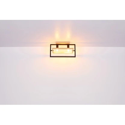 Globo Deckenleuchte Erica 2-flammig Dunkelbraun 460 X 210 X 280 Mm 8 Globo Deckenleuchte Erica 2-flammig Dunkelbraun 460 X 210 X 280 Mm – Bild 8