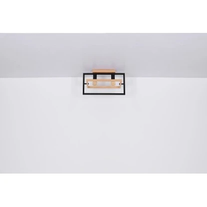 Globo Deckenleuchte Erica 2-flammig Dunkelbraun 460 X 210 X 280 Mm 9 Globo Deckenleuchte Erica 2-flammig Dunkelbraun 460 X 210 X 280 Mm – Bild 9