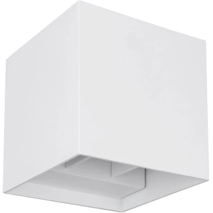 Globo LED-Außenleuchte Veronika 1-flammig Weiß 100 X 100 Mm 3 Globo LED-Außenleuchte Veronika 1-flammig Weiß 100 X 100 Mm – Bild 3