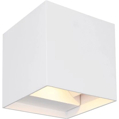 Globo LED-Außenleuchte Veronika 1-flammig Weiß 100 X 100 Mm 5 Globo LED-Außenleuchte Veronika 1-flammig Weiß 100 X 100 Mm – Bild 5