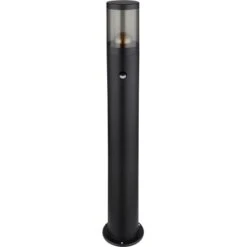 Globo Außenleuchte 1-flammig Schwarz Matt Ø 14 Cm X 80 Cm