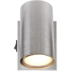 Globo Strahler Robby 1-flammig Nickel Matt 70 X 100 Mm -Angebote Licht Welt Store 9007371442508 3749 S 03