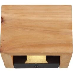 Globo LED-Wandleuchte Alina 1-flammig Dunkelbraun 132 X 98 Mm -Angebote Licht Welt Store 9007371442591 3749 S 03