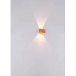 Globo LED-Wandleuchte Alina 1-flammig Dunkelbraun 132 X 98 Mm -Angebote Licht Welt Store 9007371442591 3749 S 06