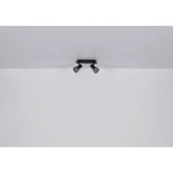 Globo Strahler Claude 2-flammig Dunkelbraun-Rauchfarben 250 X 70 X 155 Mm -Angebote Licht Welt Store 9007371443208 3749 S 09