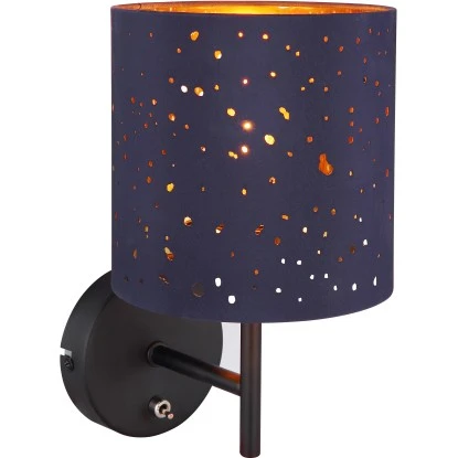 Globo Wandlampe 1-flammig Schwarz Matt 150 X 260 Mm 2 Globo Wandlampe 1-flammig Schwarz Matt 150 X 260 Mm – Bild 2