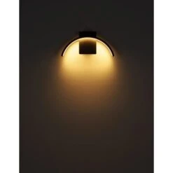 Globo LED-Außenleuchte 1-flammig Schwarz Matt 300 X 140 Mm -Angebote Licht Welt Store 9007371444335 3749 S 04