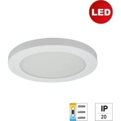 LED-Panel 8inOne Auf- Und Unterputz 18 W Ø 23 Cm Farbwechsel Weiß -Angebote Licht Welt Store 9008954161526 3696 1