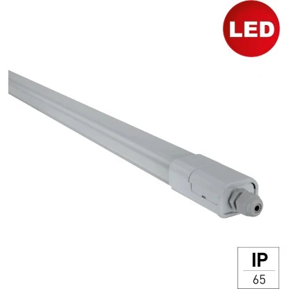 LED-Wannenleuchte Lite IP65 36 W Grau Länge 150 Cm 3 LED-Wannenleuchte Lite IP65 36 W Grau Länge 150 Cm – Bild 3