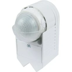 Infrarot-Feuchtraum-Bewegungsmelder Eco A3 IP44 Erfassungswinkel 360° Weiß