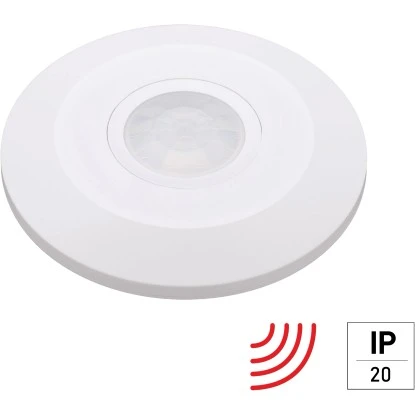 Infrarot-Bewegungsmelder Eco A4 IP20 Erfassungswinkel 360° Weiß 2 Infrarot-Bewegungsmelder Eco A4 IP20 Erfassungswinkel 360° Weiß – Bild 2