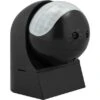 Infrarot-Feuchtraum-Bewegungsmelder Eco Basic IP44 Erfassungswinkel 180° Schwarz