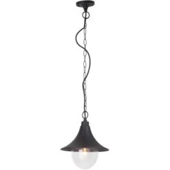 Brilliant Außen-Pendelleuchte Berna Schwarz