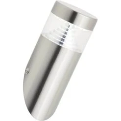 Brilliant LED-Außen-Wandlampe Avon Edelstahloptik 29,5 Cm X 19,5 Cm