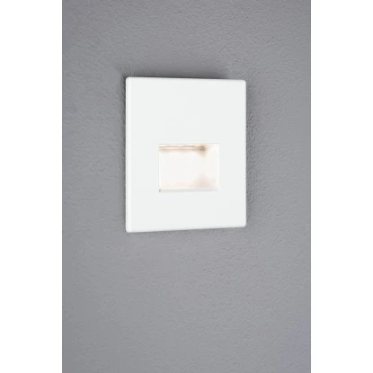 Paulmann LED-Wandeinbauleuchte EBL Set Edge 1 X 1,1 W Eckig 230 V Weiß Matt 4 Paulmann LED-Wandeinbauleuchte EBL Set Edge 1 X 1,1 W Eckig 230 V Weiß Matt – Bild 4
