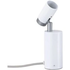 Paulmann Tisch-/Wandleuchte Runa GU10 Max. 20 W Aus Metall Weiß-Grau