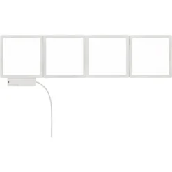 Wofi LED-Lichtkacheln Basis-Set 4er Mit RGB Farbwechsel -Angebote Licht Welt Store 9530817 10