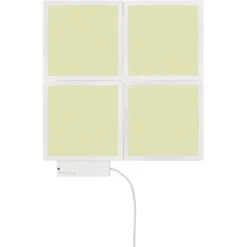 Wofi LED-Lichtkacheln Basis-Set 4er Mit RGB Farbwechsel -Angebote Licht Welt Store 9530817 12