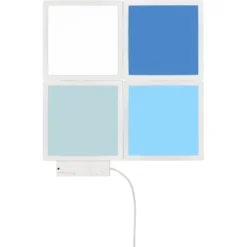 Wofi LED-Lichtkacheln Basis-Set 4er Mit RGB Farbwechsel -Angebote Licht Welt Store 9530817 16