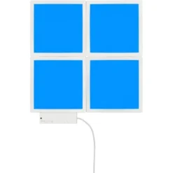 Wofi LED-Lichtkacheln Basis-Set 4er Mit RGB Farbwechsel -Angebote Licht Welt Store 9530817 17