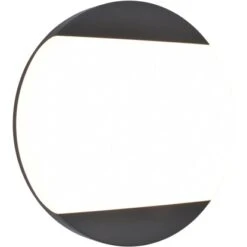 Lutec LED-Wand/Deckenleuchte Sweep 1.600 Lm Ø 26 X 5,9 Cm Anthrazit