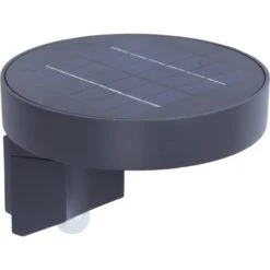 Lutec Solar-Außenwandleuchte Mit Bewegungsmelder Diso Anthrazit -Angebote Licht Welt Store 958581 3746 07