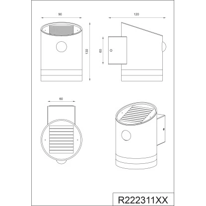 Trio LED-Außenwandleuchte Salta Mit Solarmodul Nickel Matt 2 Trio LED-Außenwandleuchte Salta Mit Solarmodul Nickel Matt – Bild 2