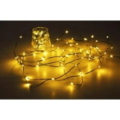 Globo LED-Lichterkette Gabri Dunkelgrün 100-flammig 12,9 M -Angebote Licht Welt Store 964950 3749 4