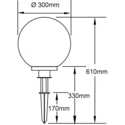 Brilliant LED-Außenspießleuchte Thore Weiß 8 W 61 X 30 X 30 Cm -Angebote Licht Welt Store 973460 4731 14