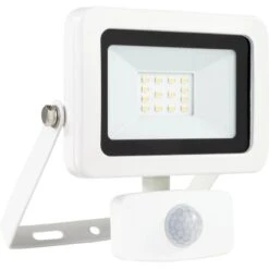 REV Ritter LED-Strahler Flare 10 W Mit Sensor 900 Lm 6500 K IP44 Weiß