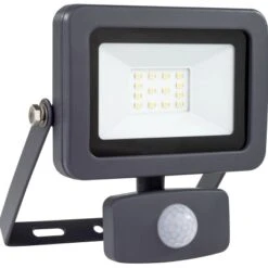 REV Ritter LED-Strahler Flare 10 W Mit Sensor 900 Lm 6500 K IP44 Anthrazit