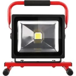 Ritos LED-Akku-Baustrahler 30 W Rot