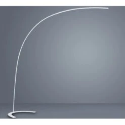 Trio LED-Stehleuchte Bogen Shanghai Weiß