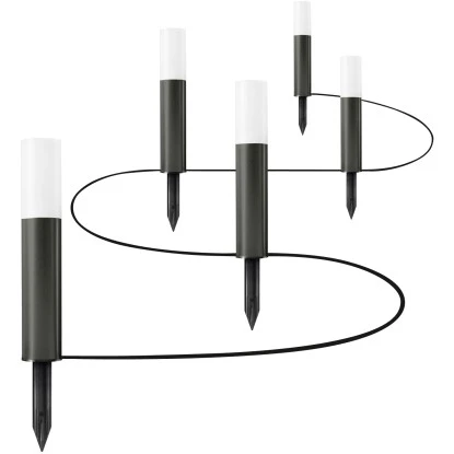 Osram LED-Gartenleuchte Pole Mini Grau 1 Osram LED-Gartenleuchte Pole Mini Grau