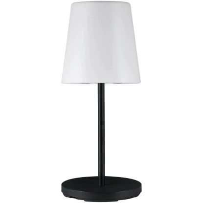 Paulmann LED-Außenstehleuchte Placido Inkl. Akku Schwarz-Weiß 5 Paulmann LED-Außenstehleuchte Placido Inkl. Akku Schwarz-Weiß – Bild 5