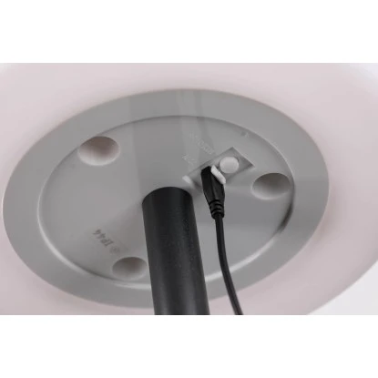 Paulmann LED-Außenstehleuchte Placido Inkl. Akku Schwarz-Weiß 7 Paulmann LED-Außenstehleuchte Placido Inkl. Akku Schwarz-Weiß – Bild 7