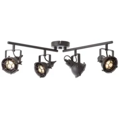 Brilliant LED-Spot 4er Jesper Schwarz -Angebote Licht Welt Store ill led gu10 5w de4 drehb2